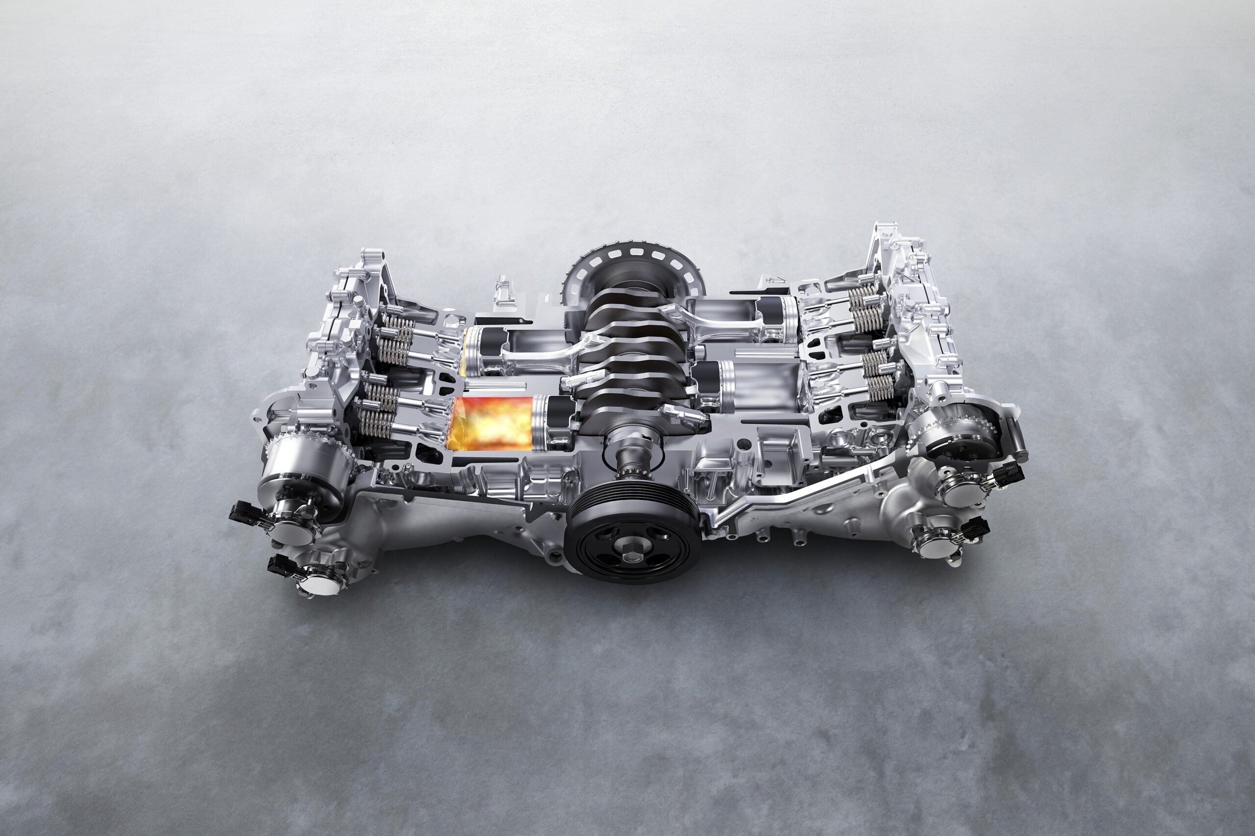 The Subaru Boxer engine and CVT pairing has several advantages. Especially on the refinement front.